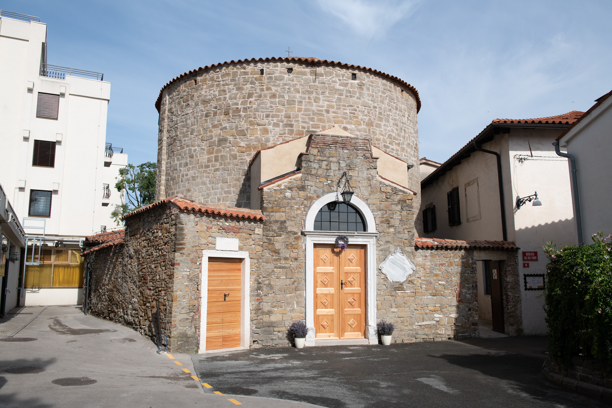 Rotunda of St. Elijah, Koper, after renovation, photo by Marko Pršina