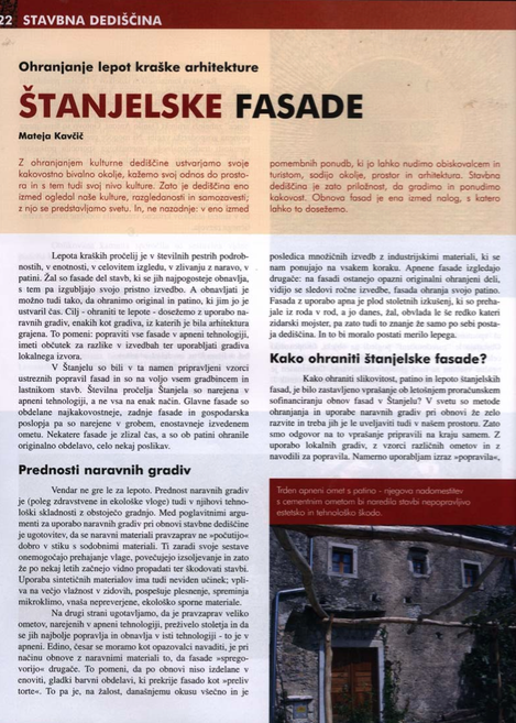 Štanjel facades: preserving the beauty of Karst architecture