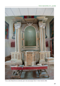 Trenta - Church of Our Lady of Lavretta, main altar