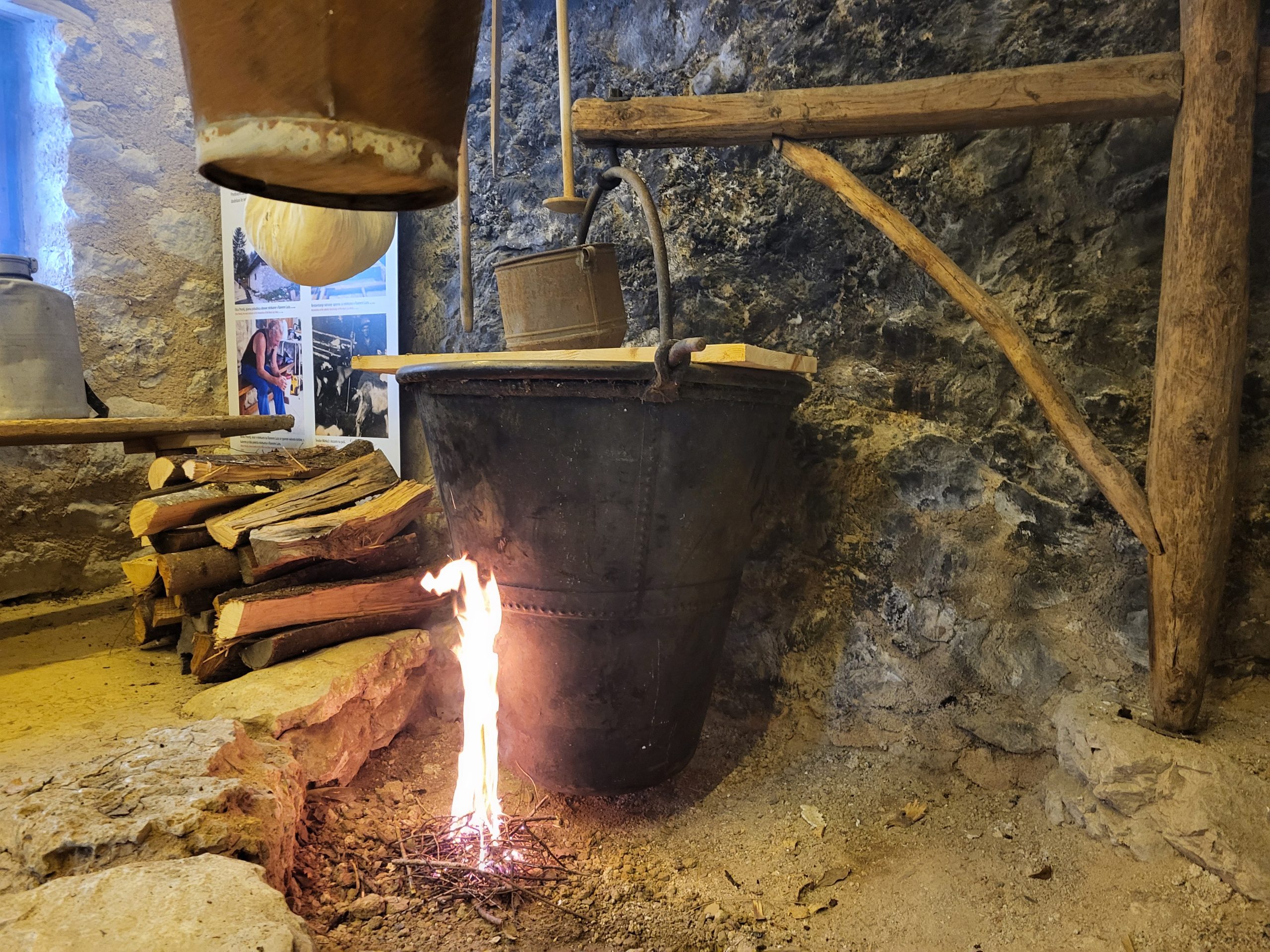 Refurbished fireplace